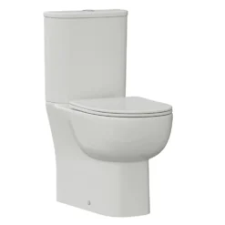 Harbour Serenity Rimless Back to Wall Comfort Height Toilet with Cistern & Soft Close Seat