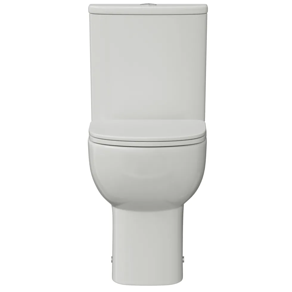 Harbour Serenity Rimless Close Coupled Toilet with Soft Close Seat