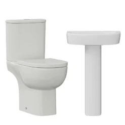 Harbour Serenity Rimless Toilet & Basin Bathroom Suite