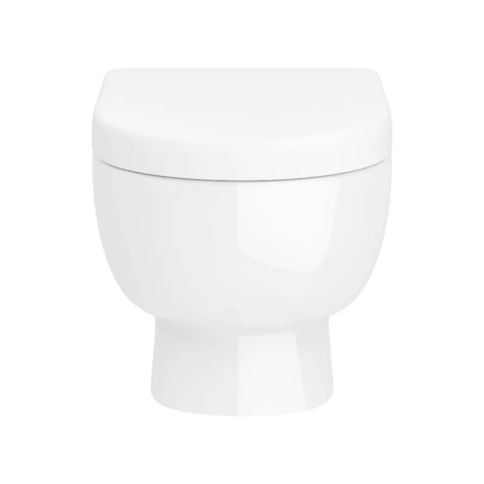 Harbour Serenity Rimless Wall Hung Toilet with Soft Close Seat