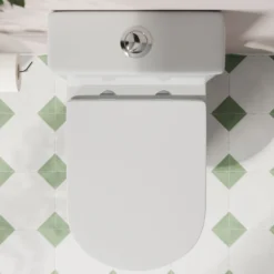 Harbour Soft Close Round Wrap Over Toilet Seat With Quick Release Hinges