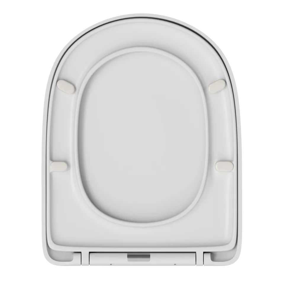 Harbour Soft Close Round Wrap Over Toilet Seat With Quick Release Hinges