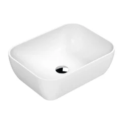 Harbour Soft Square Matt Finish Countertop Basin - 455 x 325mm