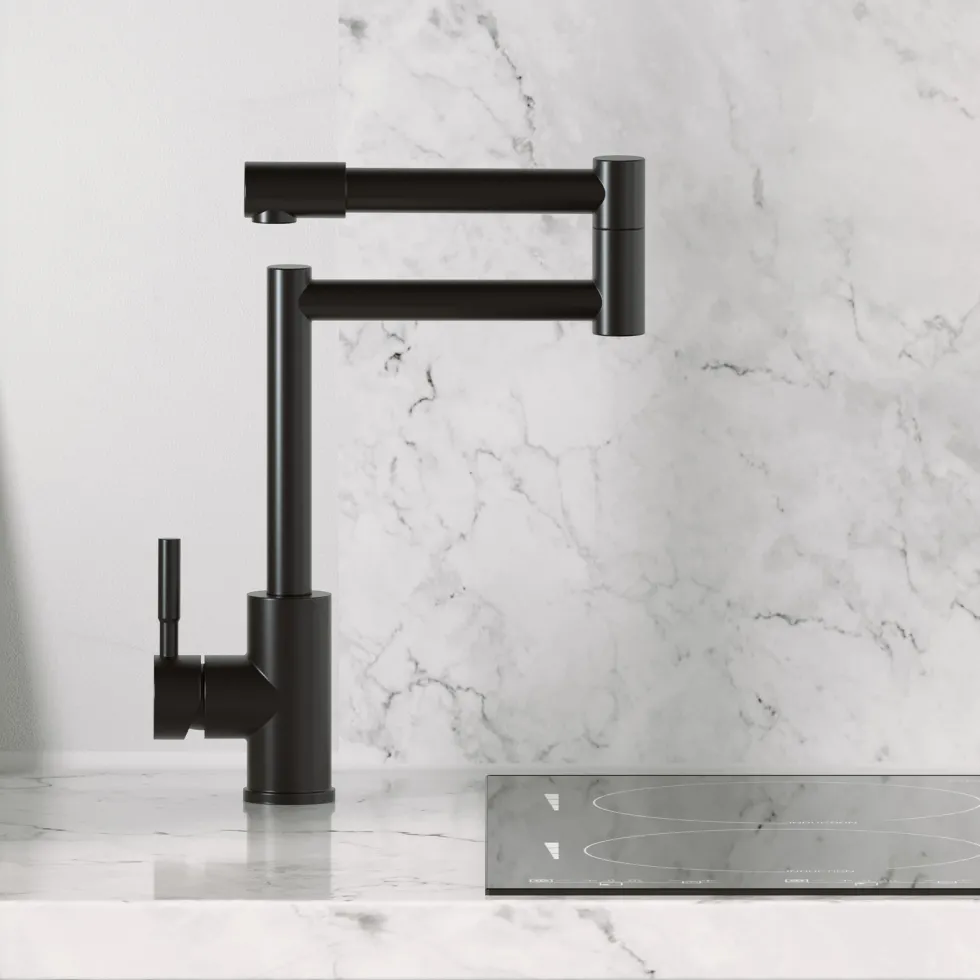 Harbour Stature Deck Mounted Pot Filler Kitchen Tap