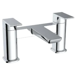 Harbour Status Deck Mounted Bath Mixer Tap - Chrome
