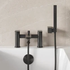 Harbour Status Deck Mounted Bath Shower Mixer Tap