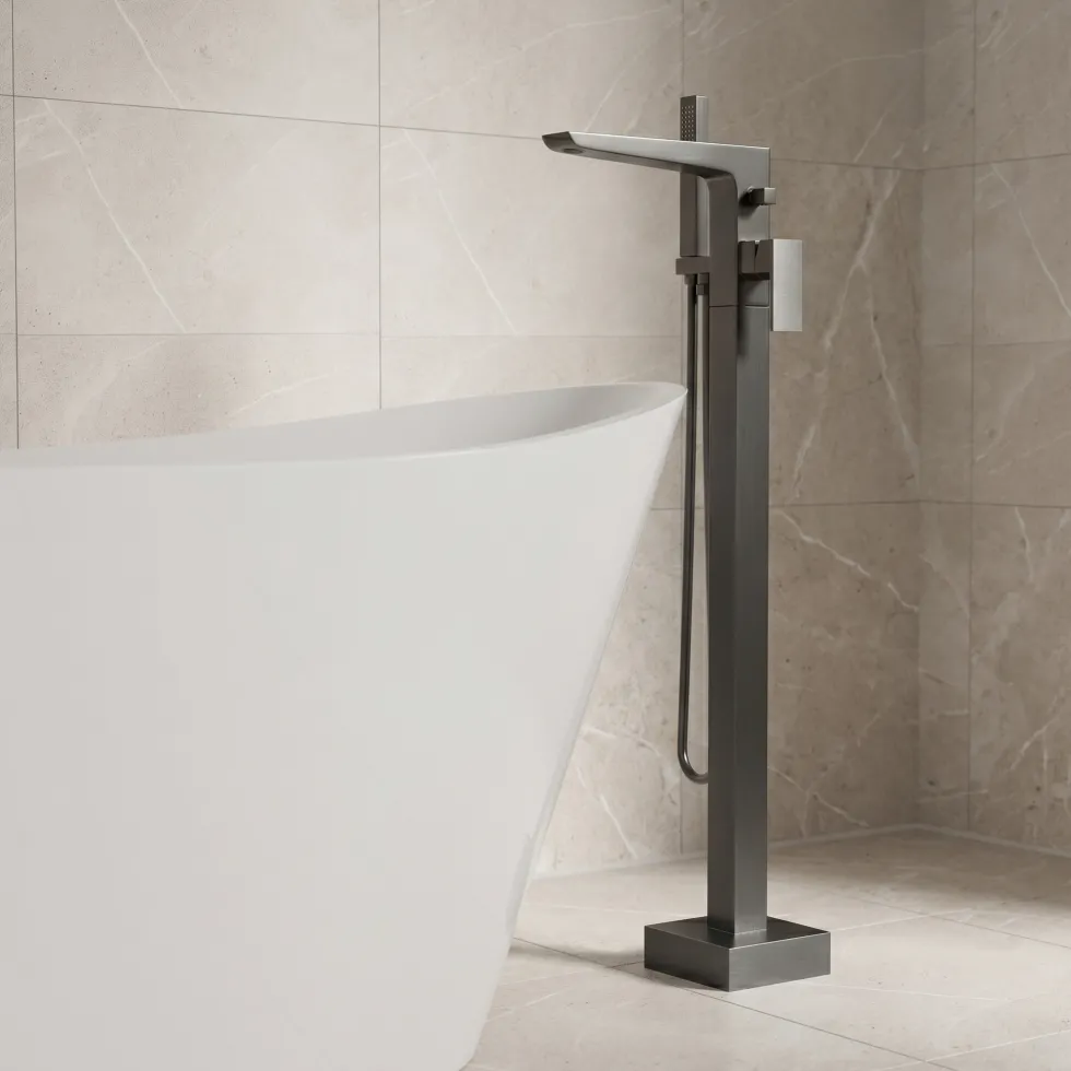 Harbour Status Freestanding Bath Shower Mixer Tap
