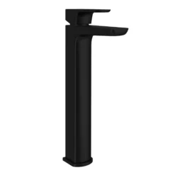 Harbour Status Matt Black Tall Basin Tap