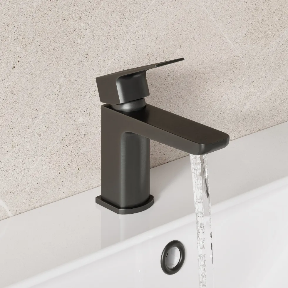 Harbour Status Mini Mono Basin Mixer Tap & Waste