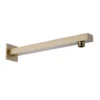 Harbour Status 305mm Brushed Brass Square Shower Arm