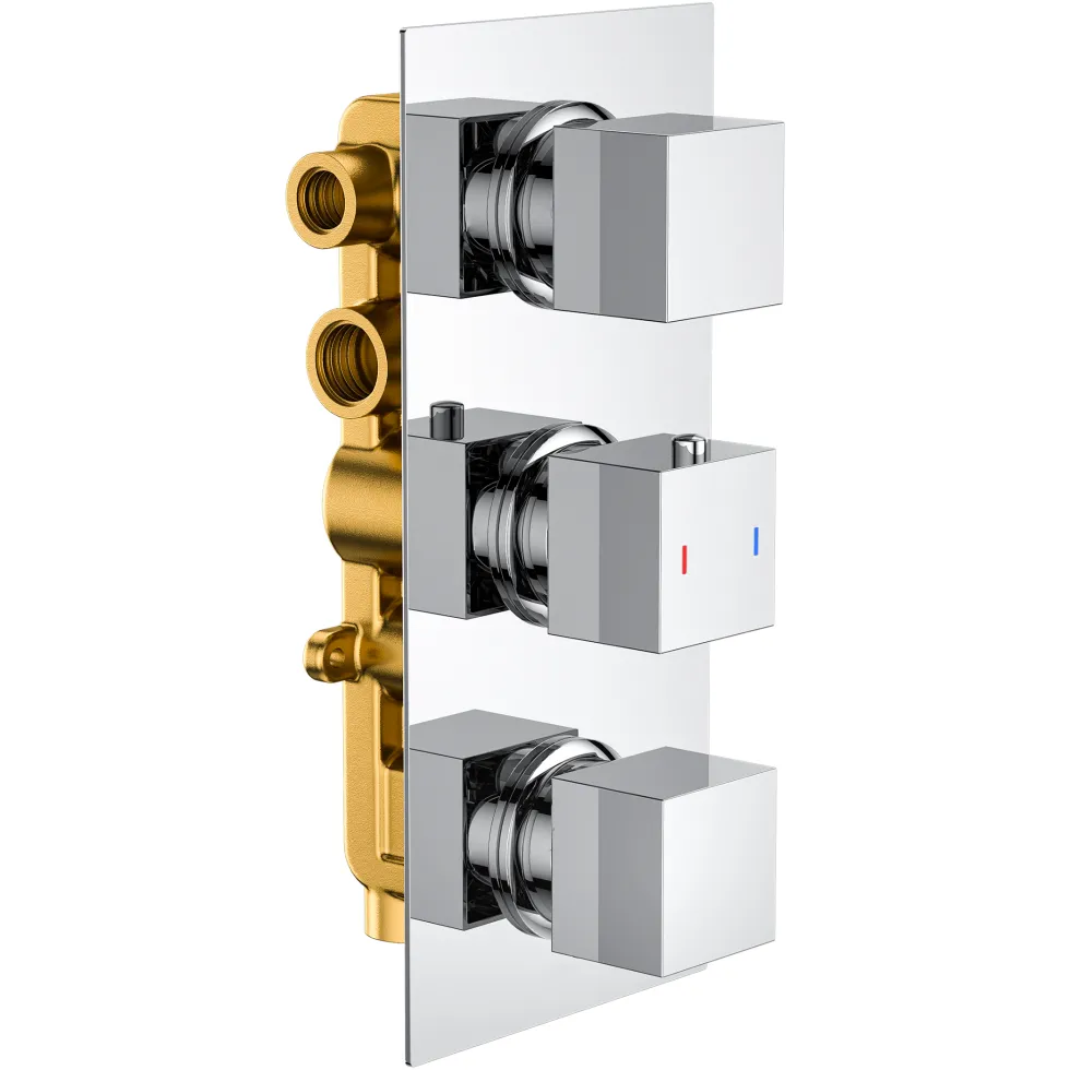 Harbour Status 3 Outlet Concealed Thermostatic Shower Valve