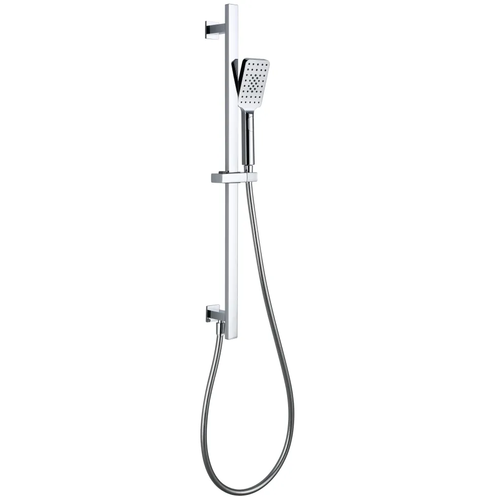Harbour Status Slide Rail Kit with 3 Mode Handset & Integrated Elbow - Chrome