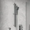 Harbour Status Slide Rail Shower Kit with Shower Handset & Hose - Chrome