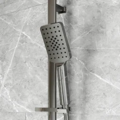 Harbour Status Slide Rail Shower Kit with Shower Handset & Hose - Chrome