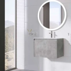 Harbour Substance 600mm 1 Drawer Wall Mounted Vanity Unit & Basin Options