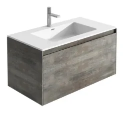 Harbour Substance 900mm 1 Drawer Wall Mounted Vanity Unit & Basin Options