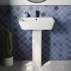 Harbour Unity 560mm Basin & Full Pedestal