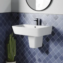 Harbour Unity 560mm Basin & Semi Pedestal