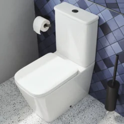 Harbour Unity Rimless BTW Close Coupled Toilet & Soft Close Seat