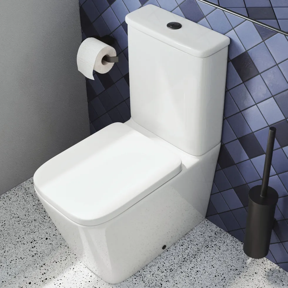 Harbour Unity Rimless BTW Close Coupled Toilet & Soft Close Seat