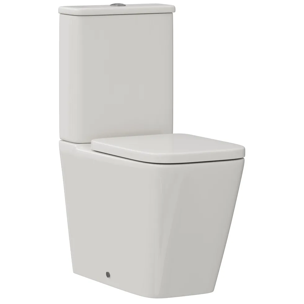 Harbour Unity Rimless BTW Close Coupled Toilet & Soft Close Seat