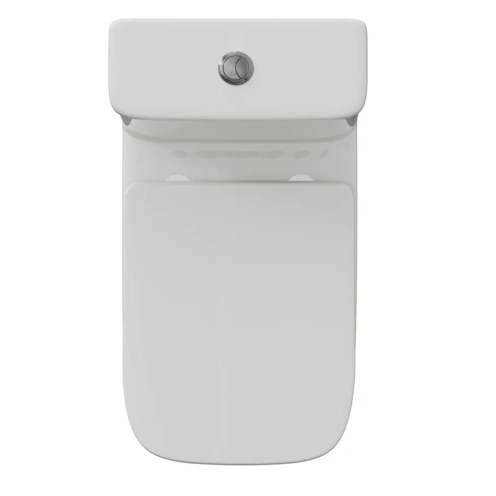 Harbour Unity Rimless BTW Close Coupled Toilet & Soft Close Seat