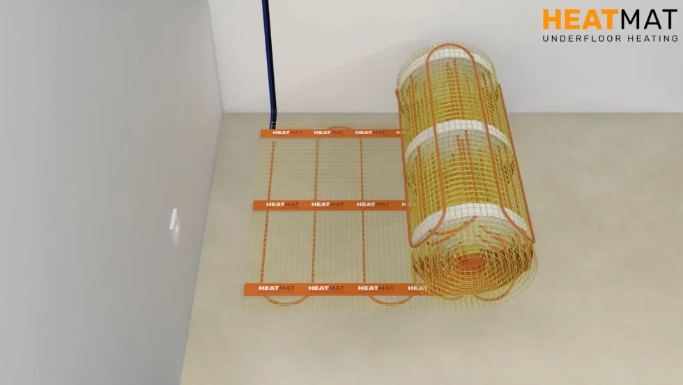 Heat Mat Pro Underfloor Heating Mat 110W per m2 with Optional WiFi Thermostat