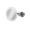 hib. Eclipse Round LED Illuminated Magnifying Mirror - 200 x 200mm