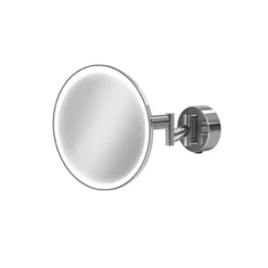 hib. Eclipse Round LED Illuminated Magnifying Mirror - 200 x 200mm