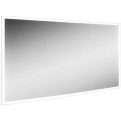 hib. Globe LED Illuminated Steam Free Rectangular Mirror