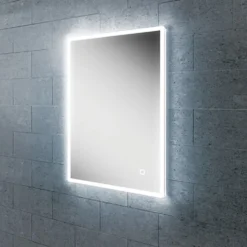 hib. Vega LED Illuminated Rectangular Mirror with Demister Pad & Colour Change LEDs