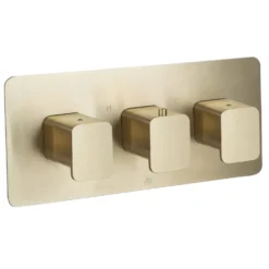 HIX 3 Handle 3 Outlet Concealed Thermostatic Horizontal Shower Valve