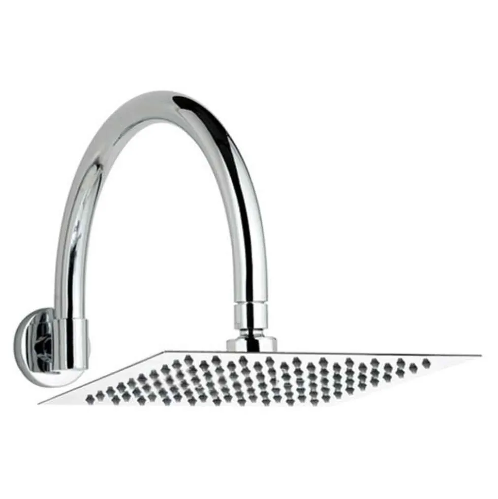 Hudson Reed Arched Wall Mounted Shower Arm - 313mm