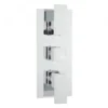 Hudson Reed Art 2 Outlet Concealed Thermostatic Shower Valve