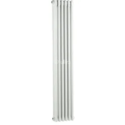 Hudson Reed Colosseum White Triple Column Traditional Radiator