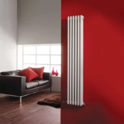 Hudson Reed Colosseum White Triple Column Traditional Radiator