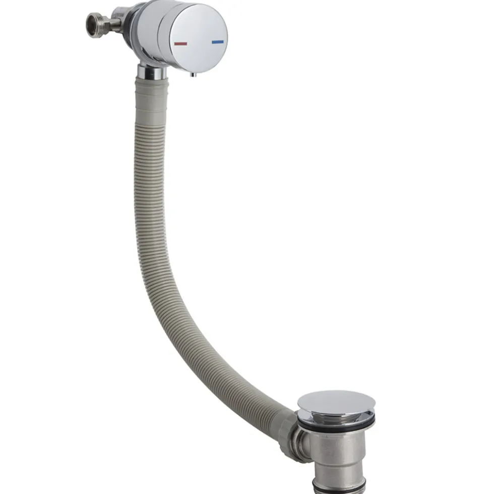 Hudson Reed Freeflow Bath Filler With Waste