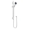 Hudson Reed Linear Slide Rail Kit with Multi-Function Handset & Outlet Elbow