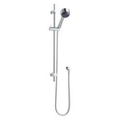Hudson Reed Linear Slide Rail Kit with Multi-Function Handset & Outlet Elbow