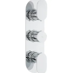 Hudson Reed Reign Round 2 Outlet Concealed Thermostatic Shower Valve