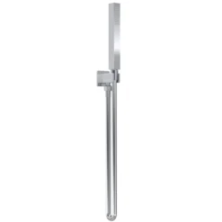 Hudson Reed Square Handset Holder With Built In Outlet