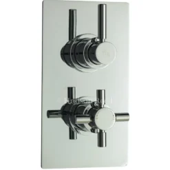 Hudson Reed Tec Pura 2 Outlet Concealed Thermostatic Shower Valve