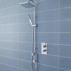 Hudson Reed Worth Rigid Riser Kit with Concealed Outlet Elbow