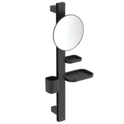 Ideal Standard Alu+ 200mm Magnifying Mirror & Beauty Bar