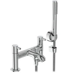Ideal Standard Ceraline Deck Mounted Bath Mixer & Shower Handset