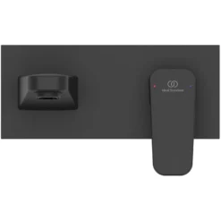 Ideal Standard Ceraplan Silk Black Wall Mounted Basin Mixer Tap