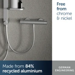 Ideal Standard Ceratherm Alu+ Exposed Thermostatic Bar Shower Valve