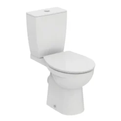 Ideal Standard Eurovit+ Close Coupled Toilet with Soft Close Seat