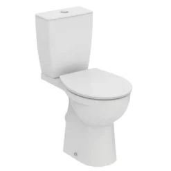 Ideal Standard Eurovit+ Comfort Height Close Coupled Toilet with Soft Close Seat