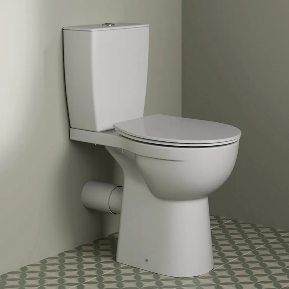 Ideal Standard Eurovit+ Comfort Height Close Coupled Toilet with Soft Close Seat